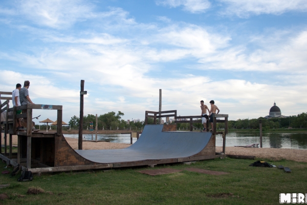 El mini ramp del camping