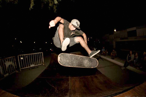 Daniel Villoldo, fs flip. Foto: Diego Torrontegui