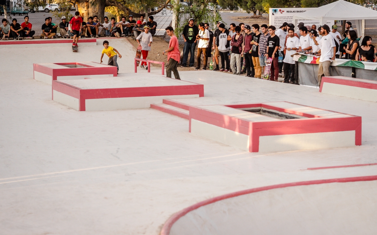 Inauguración skatepark público 