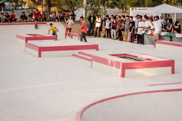 Inauguración skatepark público "Parque Valentina Norte" en Neuquén