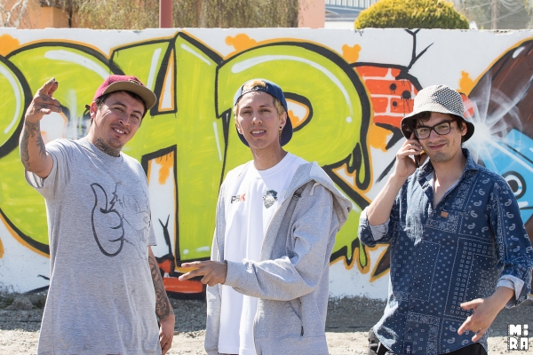 Jhonny Diaz, Nico Hernandez y Taka Contreras. Foto: Manu Urbano