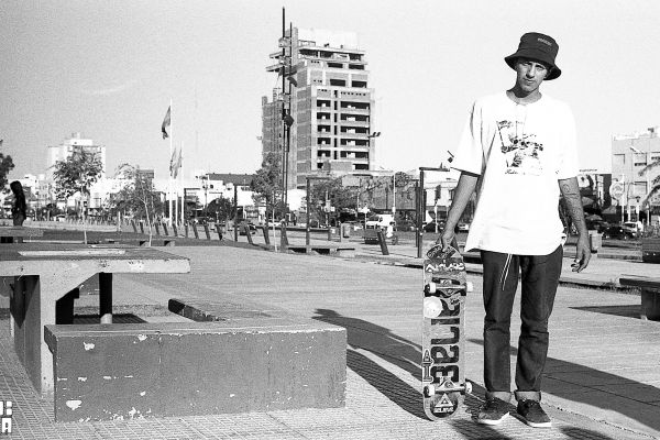 Nicolás Hernandez en Neuquén. Foto: Manu Urbano