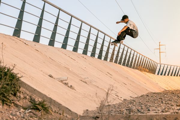 Cesar Barriga, Fs ollie, Foto : Campos Simón